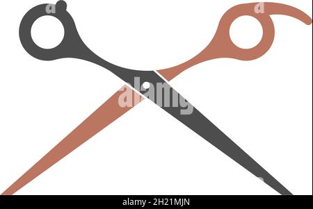 Scissor icon ilustration template vector Stock Vector