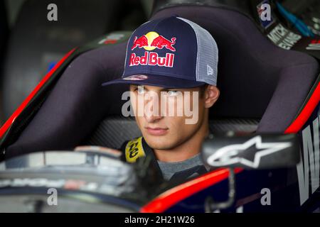 GP3 racing driver champion Mitch Evans competing in the 2013 Toyota Racing Series, Hampton Downs, New Zealand, Saturday, February 02, 2013. Stock Photo