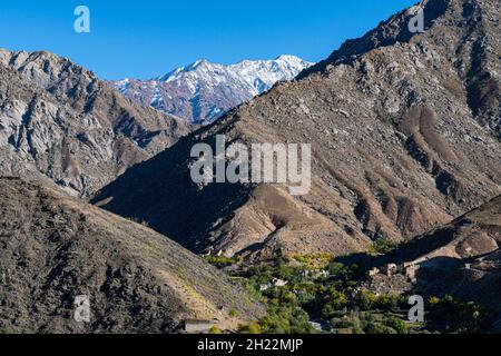 Mountain scenery, Panjshir Valley, Afghanistan Stock Photo