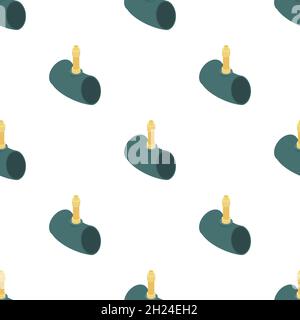 Nipple on the wheel pattern seamless background texture repeat wallpaper geometric vector Stock Vector
