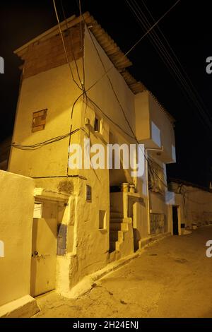 Kusadasi Old Town Streets At Night Turkey High Stock Photo