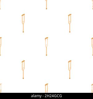 Axillary crutche pattern seamless background texture repeat wallpaper geometric vector Stock Vector