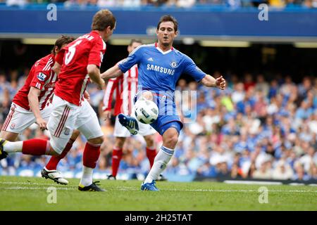 Chelsea v Stole Frank Lampard in action  - he was injured and will miss England games.    Picture by Warren Allott/ Pixel 07917221968 Stock Photo