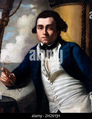 William Bligh (1754-1817) by John Webber, oil on canvas, c. 1776 Stock Photo