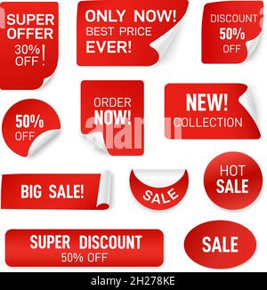 Best deal today sticker for christmas sale Vector Image