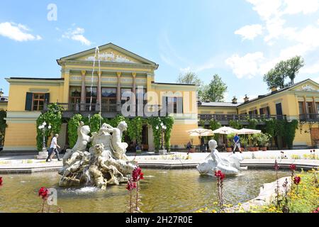 Die Kaiser-Villa in Bad Ischl, Salzkammergut, Oberösterreich, Österreich, Europa - The Kaiser Villa in Bad Ischl, Salzkammergut, Upper Austria, Austri Stock Photo