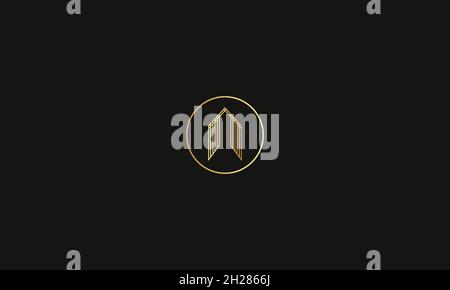 LETTER A LOGO DESIGN WITH NEGATIVE SPACE EFFECT FOR ILLUSTRATION USE Stock Vector