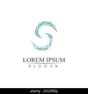 Letter S Logo Template vector icon design Stock Vector