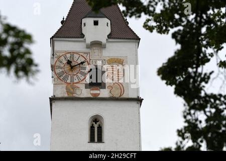 Pfarrkirche in Perg, Oberösterreich, Österreich, Europa - Charch in Perg, Upper Austria, Austria, Europe Stock Photo