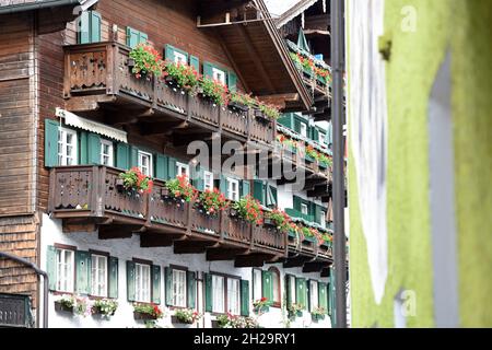 Sankt Wolfgang am Wolfgangsee, Bezirk Gmunden, Salzkammergut, Oberösterreich, Österreich, Europa - Sankt Wolfgang on Lake Wolfgangsee, Gmunden distric Stock Photo