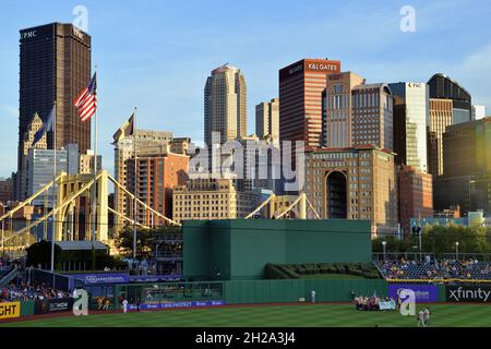 City Skyline View from PNC Park Pittsburgh PA, Pittsburgh P…