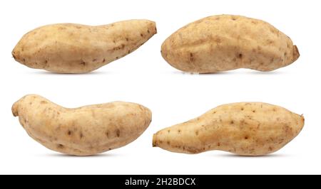 Sweet potato isolatedon white background Stock Photo