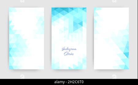 Social stories template, lifestyle concept.Vector template for social media posts, mobile apps, advertising and internet. Stock Vector