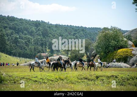 Big ranch with horses in Tapalpa, Jalisco, Mexico Stock Photo - Alamy