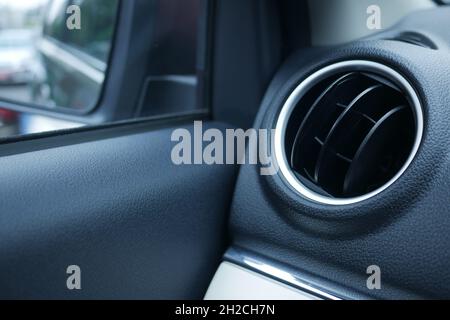 car air conditioner grid pane, Stock Photo