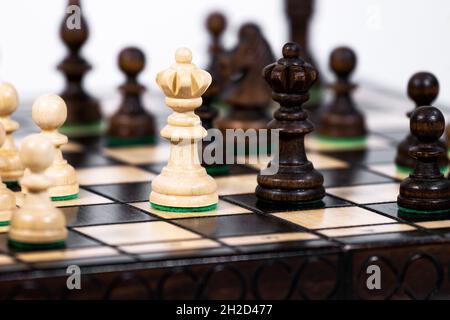 Chess Queens. Game of Chess. Game to Development Analysis Strategy Plan,  Leader and Teamwork Concept for Success. Business Solutions, Success  Strategy Stock Photo - Alamy