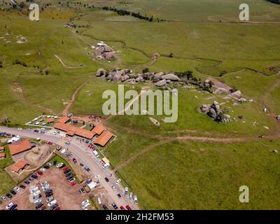 Fields with the rocks in Mexico Stock Photo - Alamy