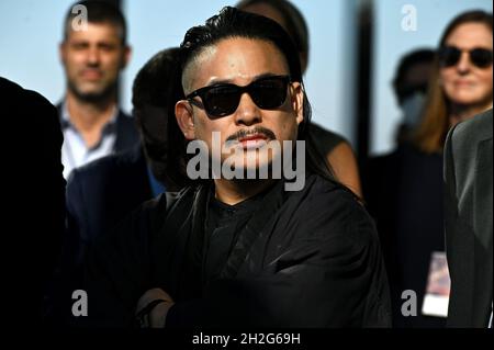 Artist Kenzo Digital attends the ribbon cutting ceremony for Summit One Vanderbilt in New York NY October 21 2021. Summit One Vanderbilt is an immersive experience and observation deck featuring the p...