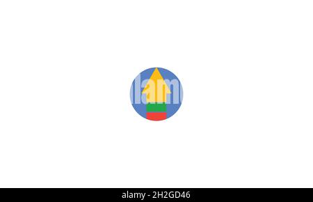 SEO LOGO DESIGN WITH NEGATIVE SPACE EFFECT FOR ILLUSTRATION USE Stock Vector