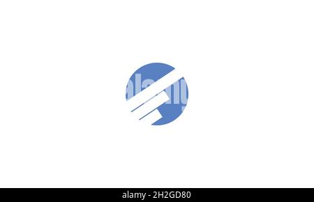 SEO LOGO DESIGN WITH NEGATIVE SPACE EFFECT FOR ILLUSTRATION USE Stock Vector