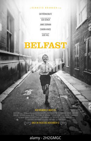 BELFAST (2021), directed by KENNETH BRANAGH. Credit: TKBC / Album Stock Photo