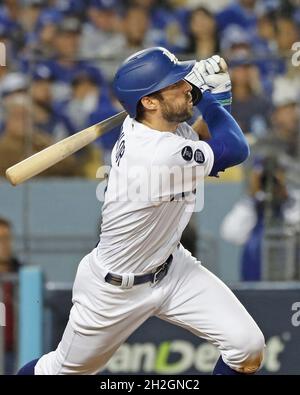 Night game under way at the Dodger Stadium in Los Angeles Stock Photo -  Alamy