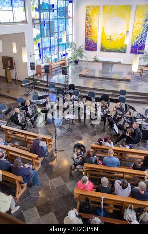 Aachen-Eilendorf, Konzert in St. Apollonia Stock Photo