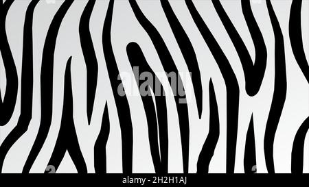Abstract seamless zebra skin pattern Stock Vector