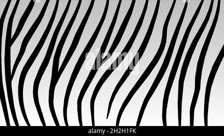 Abstract seamless zebra skin pattern Stock Vector