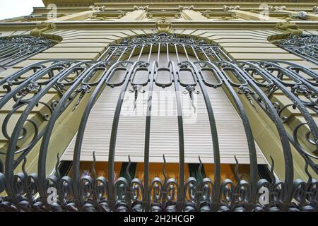 Facade of the National Swiss Bank in Bern, Switzerland Stock Photo