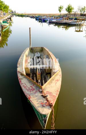 Valencia El Saler port Spain Stock Photo