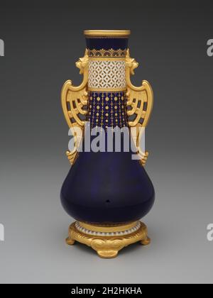 Vase, Stoke-on-Trent, 1890. Stock Photo