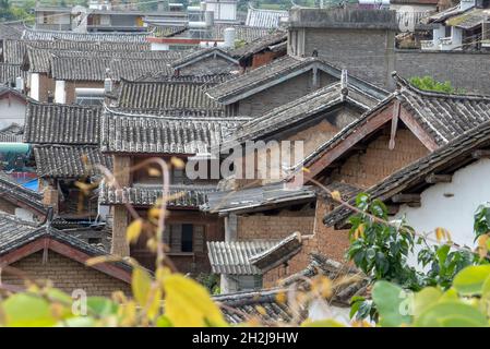 Traditional town of Shigu, Yulong County, Yunnan, China Stock Photo