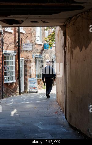 Gainsborough, a town in Lincolnshire Stock Photo