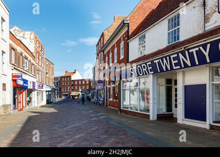 Gainsborough, a town in Lincolnshire Stock Photo