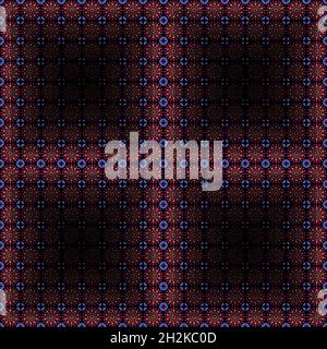 Ornament, mosaic, ethnic, folk pattern. It is made in bright, juicy, perfectly matching colors. Stock Photo