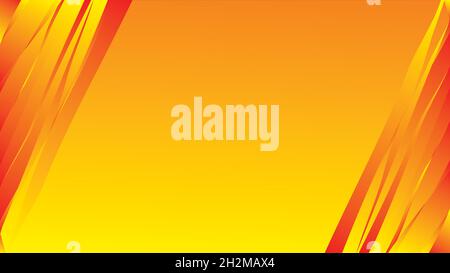Abstract Yellow and Orange Background Wallpaper Stock Vector