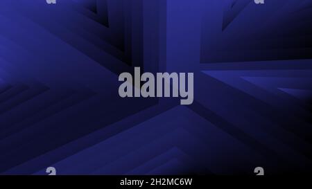 Blue Background. Dark blue abstract background geometry shine and layer element vector for presentation design. Stock Vector