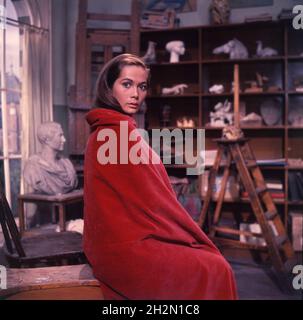 NANCY KWAN Colour Portrait in TAMAHINE 1963 director PHILIP LEACOCK based on novel by Thelma Niklaus Associated British Picture Corporation (ABPC) / Warner - Pathe Distributors Stock Photo