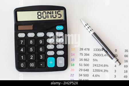 Bonus calculator deals