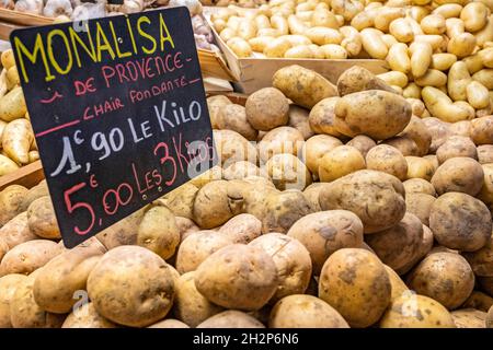 Creating the Mona Lisa out of Monalisa potatoes