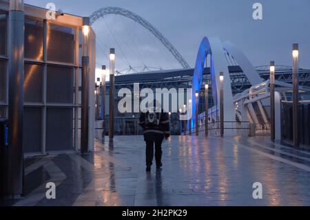 Portsmouth 1 West Bromwich Albion 0, 05/04/2008. Wembley Stadium, FA Cup Semi Final. Photo by Simon Gill. Stock Photo