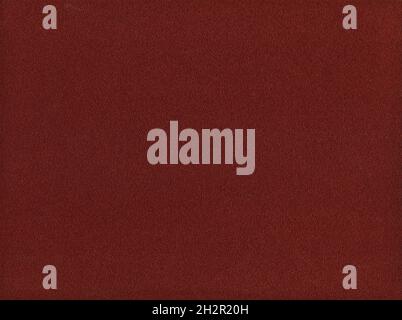 High rectangular red sandpaper surface texture, background sanding paper Stock Photo