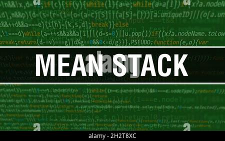 STACK concept with Random Parts of Program Code. STACK with Programming ...