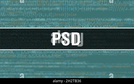 Illustration PSD Icon Stock Photo - Alamy