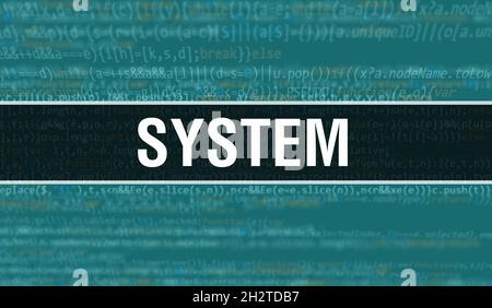 Computer Technology System as a Abstract Concept Stock Photo - Alamy