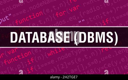 Background Design Dbms Programming concept: Database Design on computer keyboard background ...