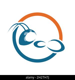 Ant Logo template vector illustration design Stock Vector