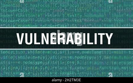 software developer concept with Random Parts of Program Code. software ...