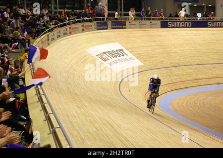 Ambiance during the Tissot UCI Track Cycling World Championships